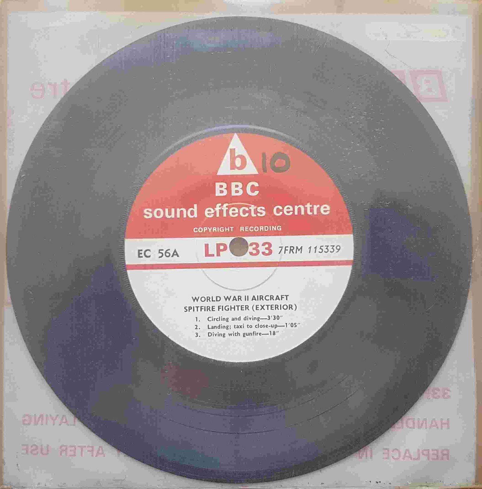 Back cover of EC 56A
